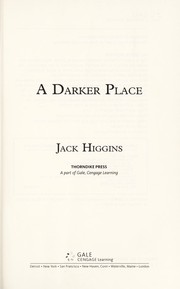 A darker place Cover Image