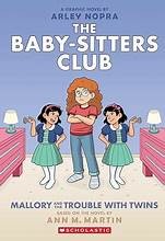 The Baby-sitters Club. 17 Mallory and the trouble with twins Book cover