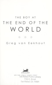 The boy at the end of the world  Cover Image