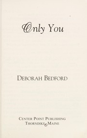 Only you Cover Image