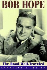 Bob Hope : the road well traveled  Cover Image