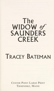 The widow of Saunders Creek Cover Image