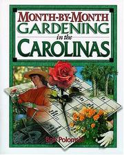 Month-by-month gardening in the Carolinas Book cover