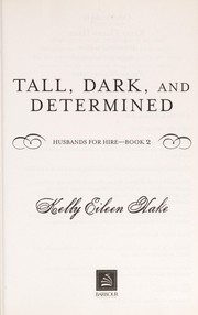 Tall, dark, and determined Book cover