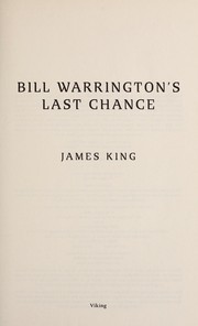 Bill Warrington's last chance : a novel  Cover Image