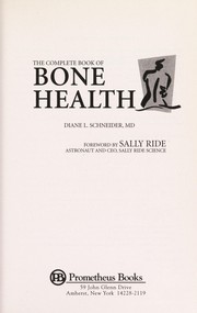 The complete book of bone health  Cover Image