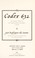 Go to record Codex 632 : the secret identity of Christopher Columbus : ...